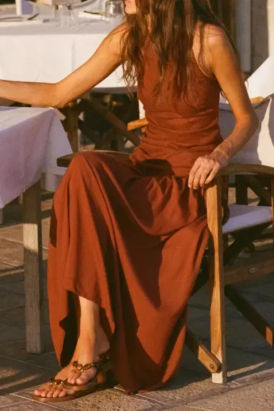 Faithfull Tali Maxi Dress | Thumbnail 3