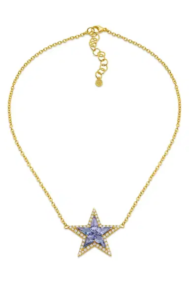 BUDDHA MAMA Tanzanite Kite Star Necklace | Thumbnail 1 BUDDHA MAMA Tanzanite Kite Star Necklace | Thumbnail 1