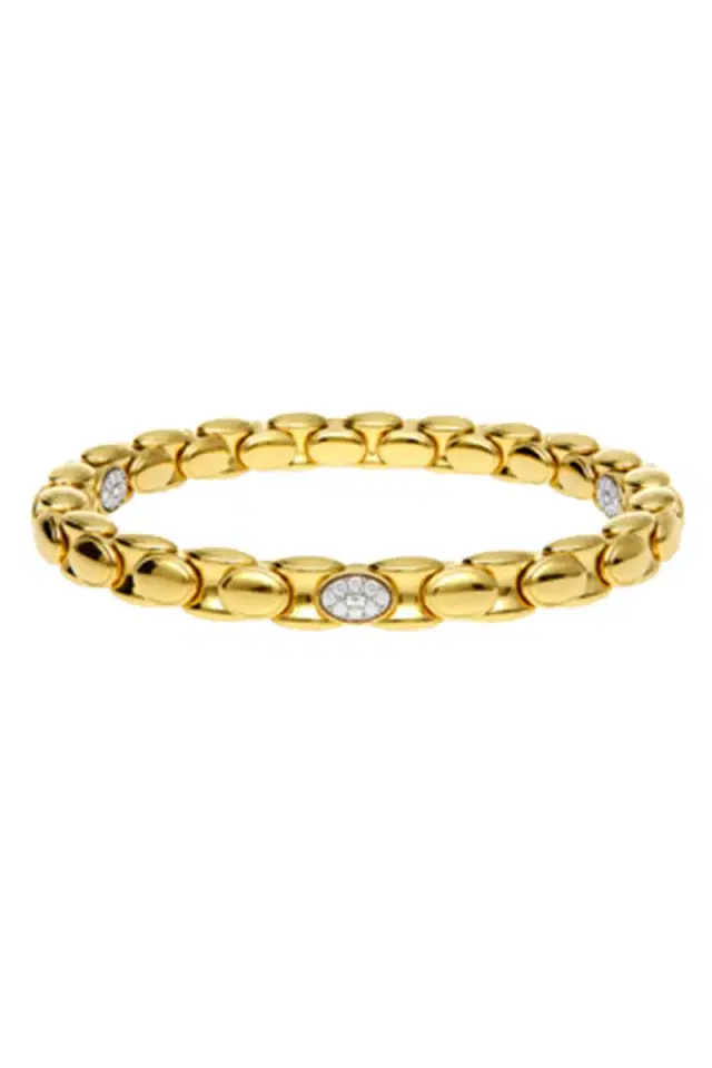 ROBERTO DEMEGLIO Three Diamond Anaconda Aura Bracelet