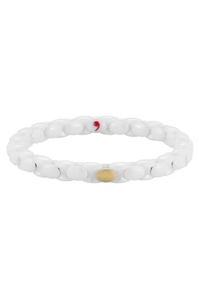ROBERTO DEMEGLIO White Anaconda Bracelet