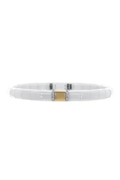 ROBERTO DEMEGLIO White Ceramic Section Pura Bracelet | Thumbnail 1 ROBERTO DEMEGLIO White Ceramic Section Pura Bracelet | Thumbnail 1