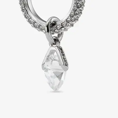 Jimmy Choo Heart Hoops Earrings | Thumbnail 5