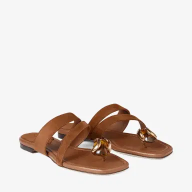Jimmy Choo Emeri Stone Flat | Thumbnail 4 Jimmy Choo Emeri Stone Flat | Thumbnail 4