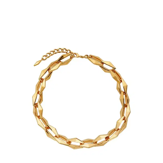Jimmy Choo Diamond Chain Necklace