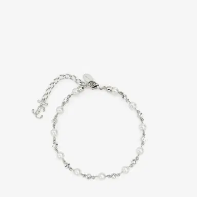 Jimmy Choo Pearl Crystal Anklet | Thumbnail 2 Jimmy Choo Pearl Crystal Anklet | Thumbnail 2
