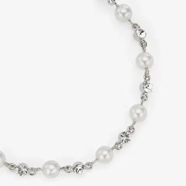 Jimmy Choo Pearl Crystal Anklet | Thumbnail 5 Jimmy Choo Pearl Crystal Anklet | Thumbnail 5
