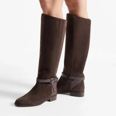Jimmy Choo Lawton Knee Boot Flat | Thumbnail 3