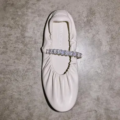 Jimmy Choo Jade Ballerina Ballet Flats | Thumbnail 8