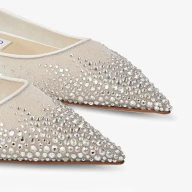 Jimmy Choo Love Flat | Thumbnail 4 Jimmy Choo Love Flat | Thumbnail 4