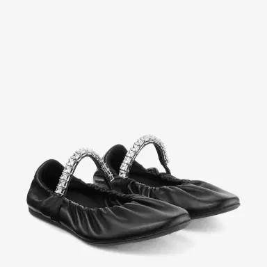 Jimmy Choo Jade Ballerina Ballet Flats | Thumbnail 3