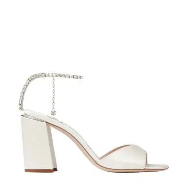 Jimmy Choo Saeda Sandal Block Heel 85 | Thumbnail 1 Jimmy Choo Saeda Sandal Block Heel 85 | Thumbnail 1