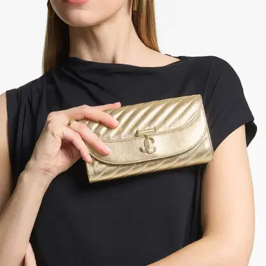 Jimmy Choo Curve Wallet With Chain | Thumbnail 3 Jimmy Choo Curve Wallet With Chain | Thumbnail 3