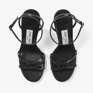 Jimmy Choo Leo 100 Heeled Sandals | Thumbnail 6 Jimmy Choo Leo 100 Heeled Sandals | Thumbnail 6