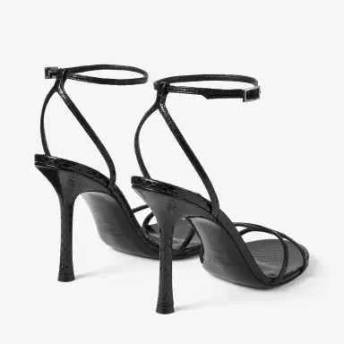 Jimmy Choo Leo 100 Heeled Sandals | Thumbnail 7 Jimmy Choo Leo 100 Heeled Sandals | Thumbnail 7