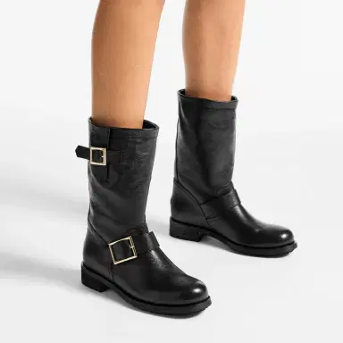 Jimmy Choo Biker Mid Ankle | Thumbnail 3