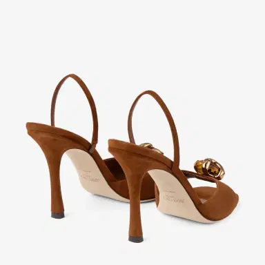 Jimmy Choo Emani 100 Heeled Sandals | Thumbnail 7 Jimmy Choo Emani 100 Heeled Sandals | Thumbnail 7