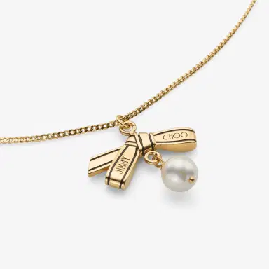 Jimmy Choo Ribbon Pendant Necklace | Thumbnail 3