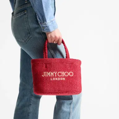 Jimmy Choo Beach Tote East-West Mini | Thumbnail 3