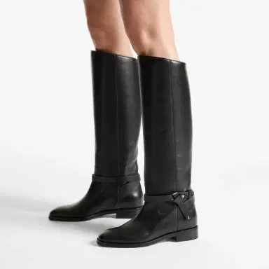 Jimmy Choo Lawton Knee Boot Flat | Thumbnail 3