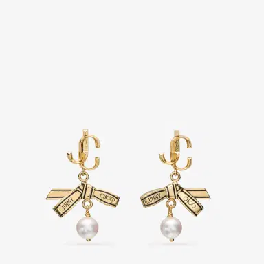Jimmy Choo Ribbon Pearl Earring | Thumbnail 2 Jimmy Choo Ribbon Pearl Earring | Thumbnail 2