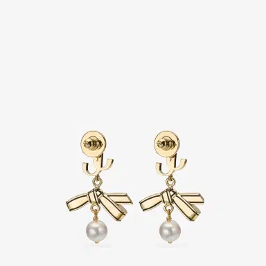 Jimmy Choo Ribbon Pearl Earring | Thumbnail 4 Jimmy Choo Ribbon Pearl Earring | Thumbnail 4