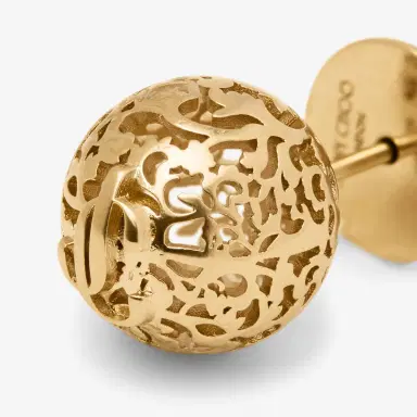 Jimmy Choo Lace Sphere Studs | Thumbnail 4