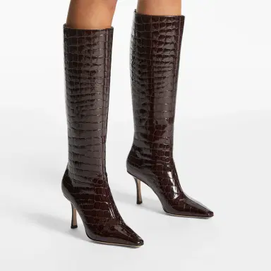 Jimmy Choo Agathe Knee Boot 85 | Thumbnail 3 Jimmy Choo Agathe Knee Boot 85 | Thumbnail 3