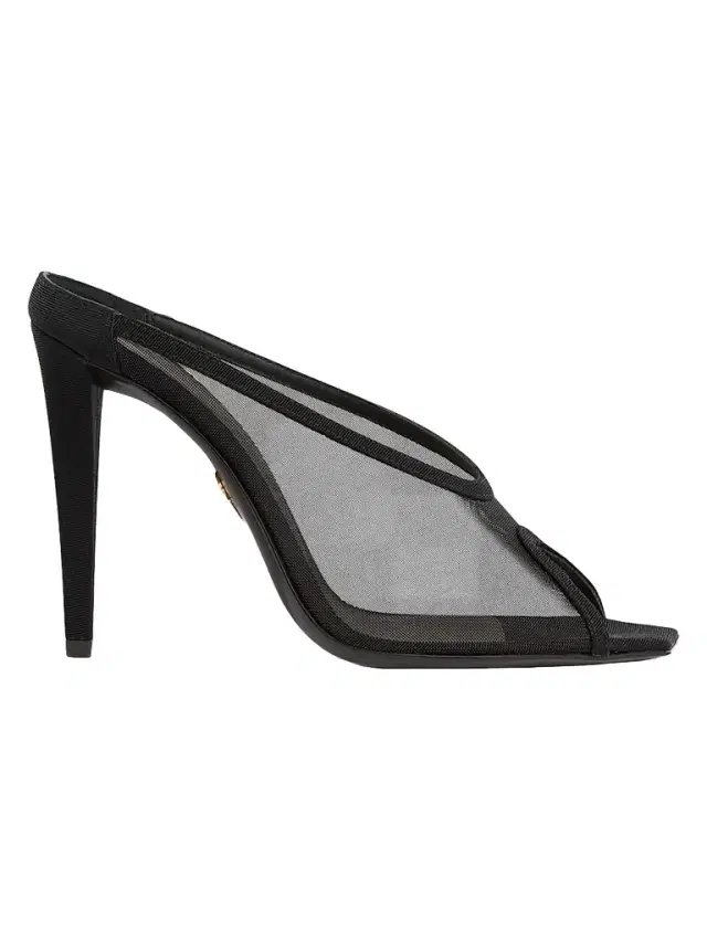 Giuseppe Zanotti Women's Brivido 5MM Mesh Mules - Nero