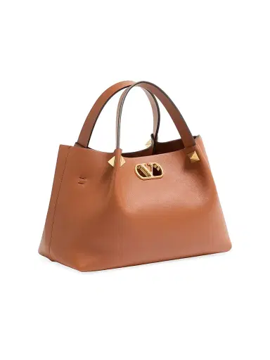 Valentino Garavani Women's Small Soft Leather Top Handle Bag | Thumbnail 3 Valentino Garavani Women's Small Soft Leather Top Handle Bag | Thumbnail 3