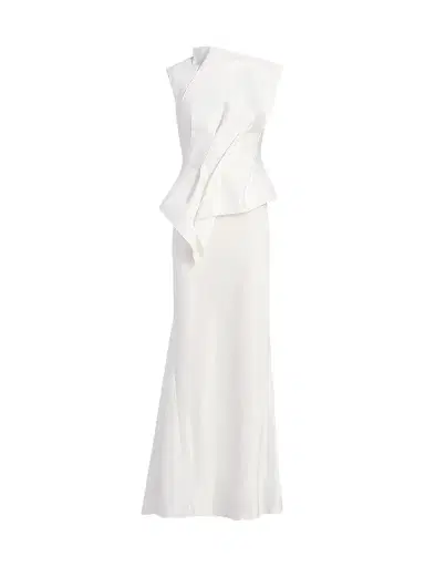 Acler Women's Forever Young Harty Satin Draped Gown - | Thumbnail 1 Acler Women's Forever Young Harty Satin Draped Gown - | Thumbnail 1