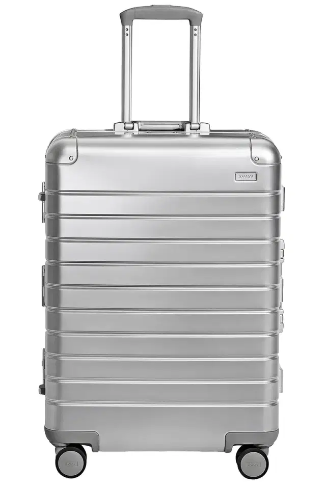 Away Aluminum Medium Checked