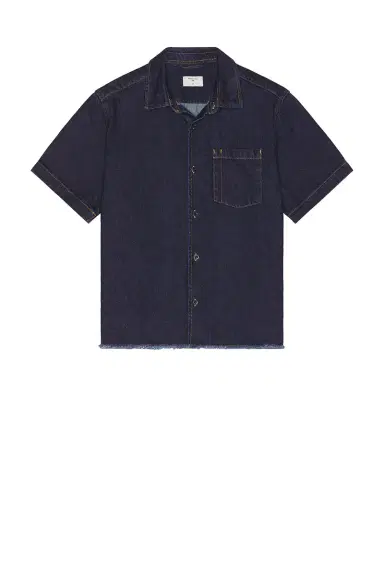 Percival Harley Denim Cropped Boxy Shirt | Thumbnail 4