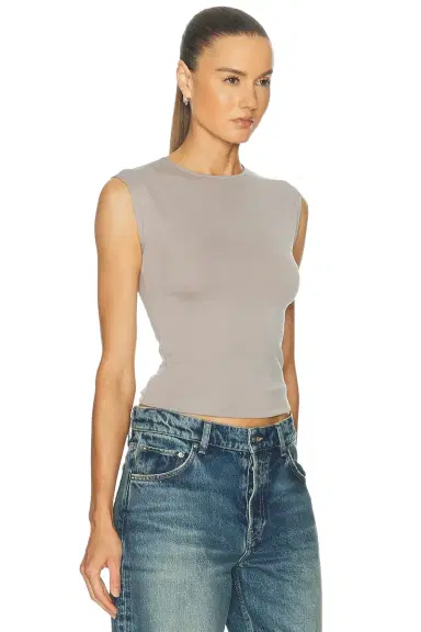 Fear of God Essentials Soft Rib Fitted Tank Top | Thumbnail 2
