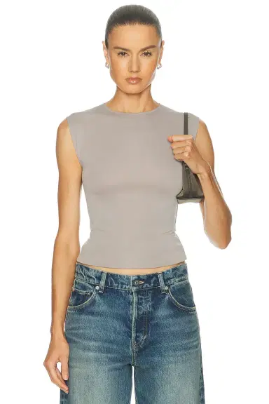 Fear of God Essentials Soft Rib Fitted Tank Top | Thumbnail 1