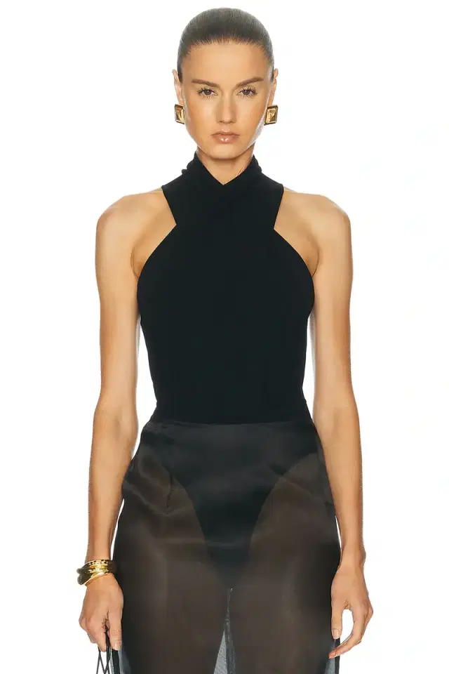 SIMKHAI Juno Bodysuit Top