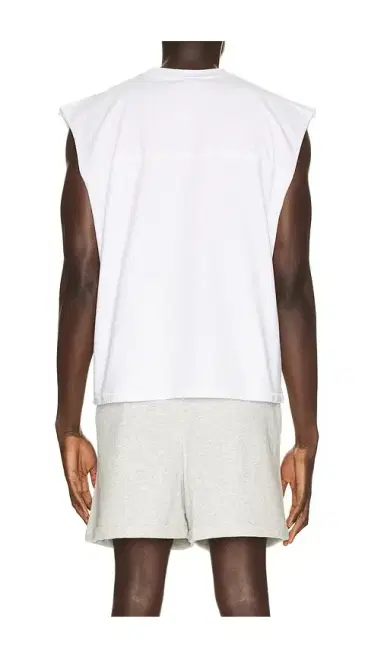 Skims Heavyweight Cotton Cropped Cutoff Tee | Thumbnail 6