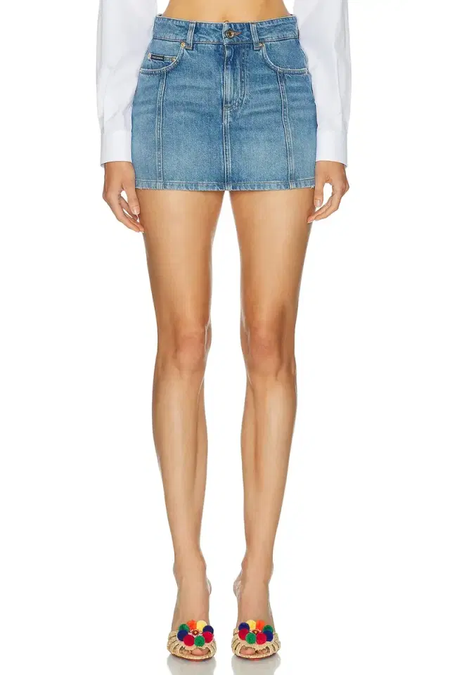 Dolce & Gabbana Denim Mini Skirt