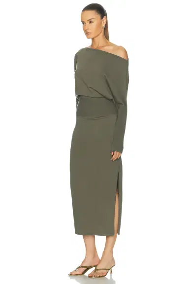Simkhai Janese Midi Dress | Thumbnail 4 Simkhai Janese Midi Dress | Thumbnail 4