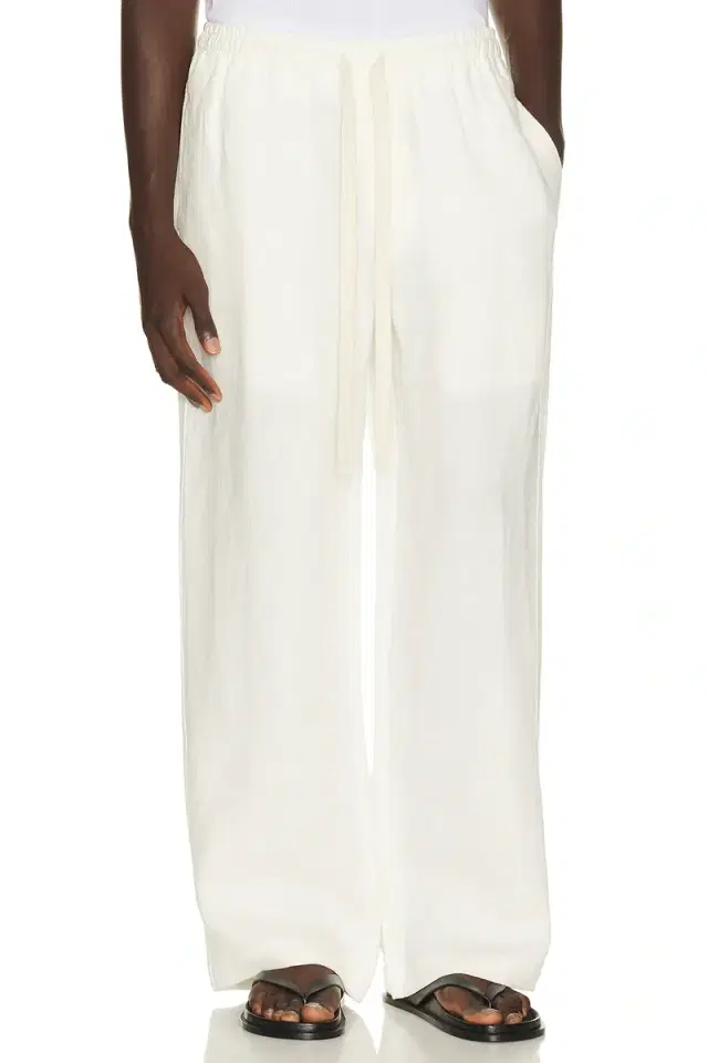 Commas Wide Leg Linen Trousers