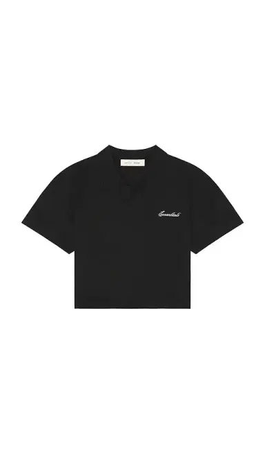 Fear of God Essentials Kids Signature Classic Short Sleeve Polo | Thumbnail 3 Fear of God Essentials Kids Signature Classic Short Sleeve Polo | Thumbnail 3