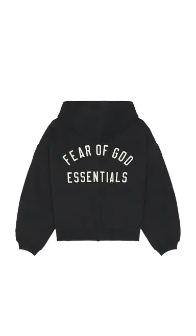 Fear of God Essentials Kids Classic Full Zip Hoodie | Thumbnail 3