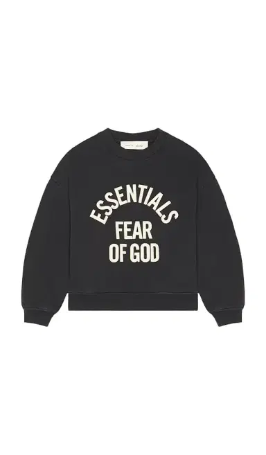 Fear of God Essentials Kids Campus 90's Crewneck Sweatshirt | Thumbnail 3