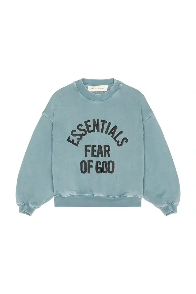 Fear of God ESSENTIALS Kids Campus 90's Crewneck Sweatshirt
