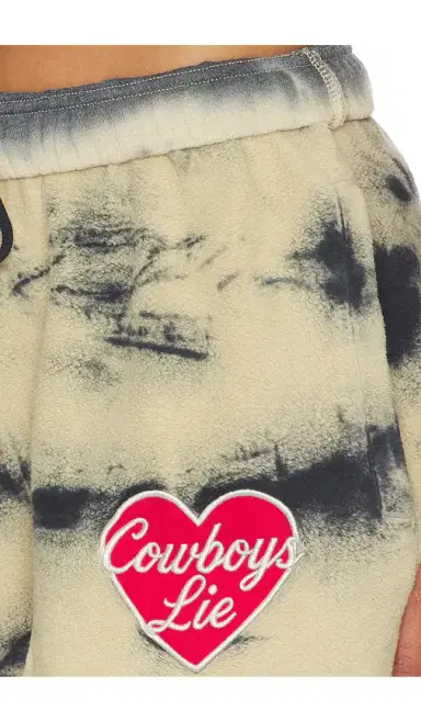 Boys Lie Cowboys Lie Brushed Fleece Basic Short | Thumbnail 6