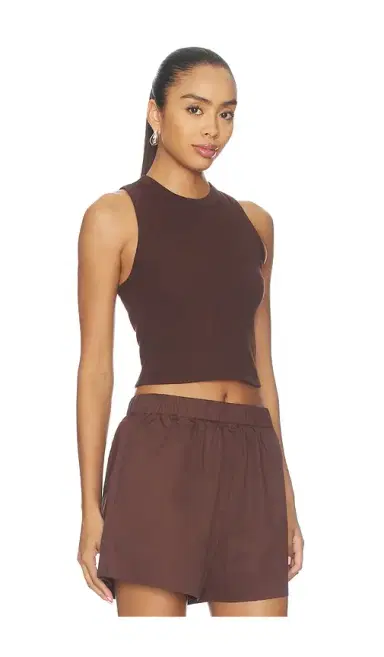 Sold Out NYC The Cropped Not So Basic Tank | Thumbnail 2