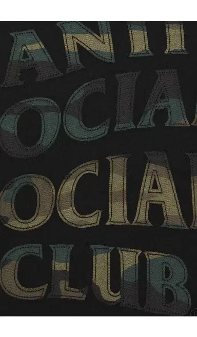 Anti Social Social Club Camo Applique Tee | Thumbnail 5