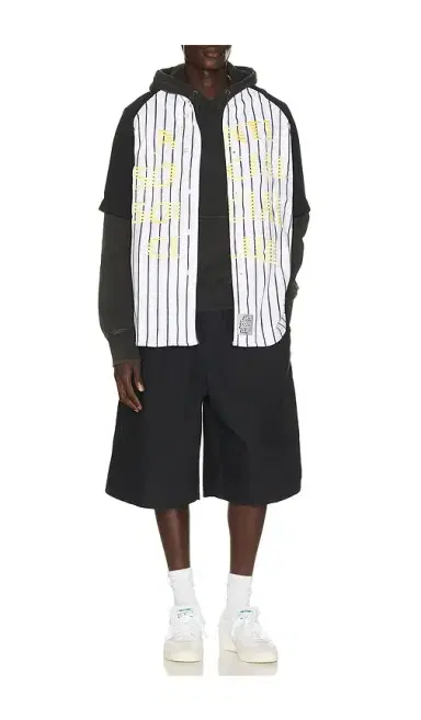 Anti Social Social Club Pinstriped Baseball Jersey | Thumbnail 3