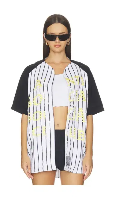 Anti Social Social Club Pinstriped Baseball Jersey | Thumbnail 6