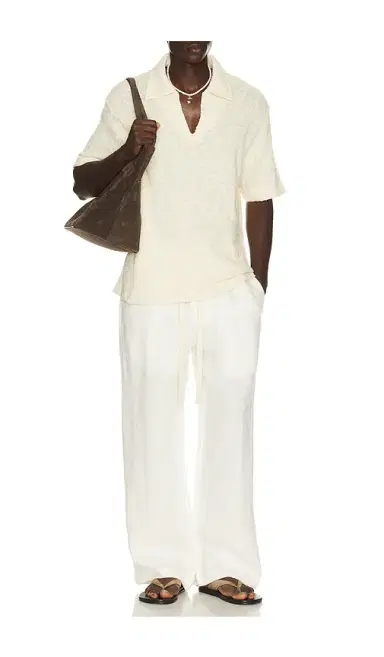 KROST Textured Cotton Knit Polo | Thumbnail 3
