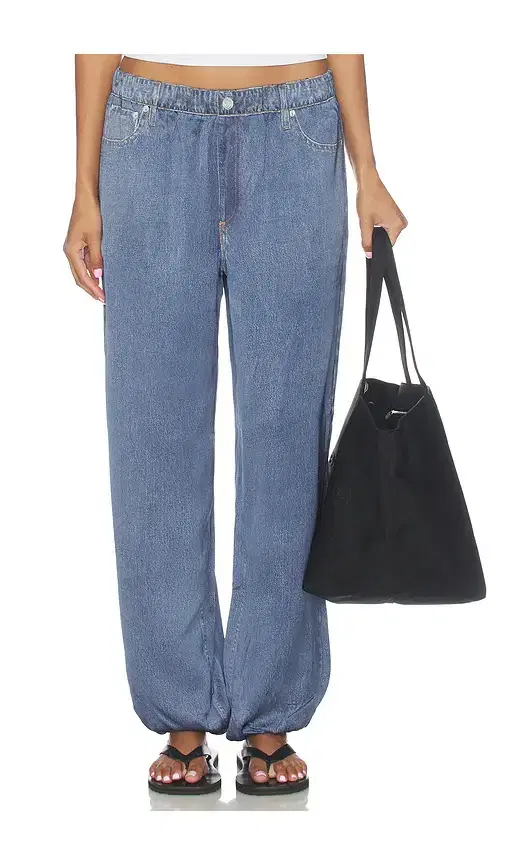Rag & Bone rb Miramar Satin Bubble Jeans
